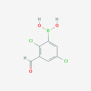 (2,5-Dichloro-3-formylphenyl)boronic acid