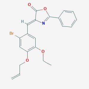 4-[4-(allyloxy)-2-bromo-5-ethoxybenzylidene]-2-phenyl-1,3-oxazol-5(4H)-one