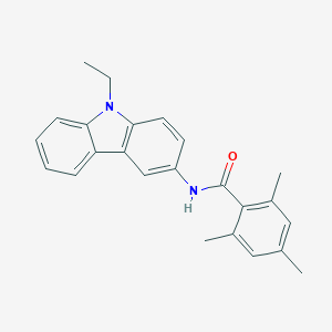 N-(9-ethyl-9H-carbazol-3-yl)-2,4,6-trimethylbenzamide