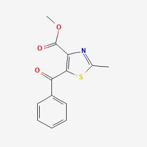 Methyl 5-benzoyl-2-methyl-1,3-thiazole-4-carboxylate