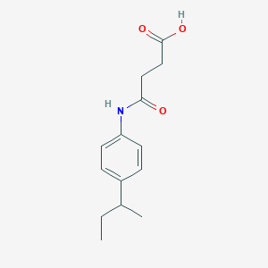 4-(4-Sec-butylanilino)-4-oxobutanoic acid