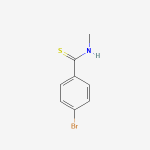 Benzenecarbothioamide, 4-bromo-N-methyl-