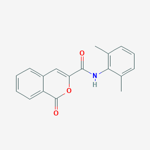 N-(2,6-dimethylphenyl)-1-oxo-1H-isochromene-3-carboxamide