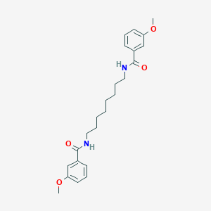 3-methoxy-N-{8-[(3-methoxybenzoyl)amino]octyl}benzamide