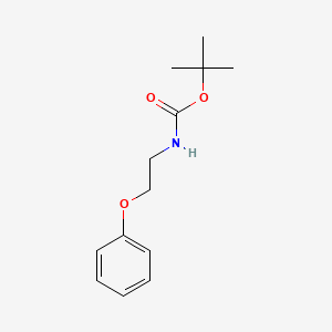 molecular formula C13H19NO3 B3304279 tert-Butyl (2-phenoxyethyl)carbamate CAS No. 921596-28-3