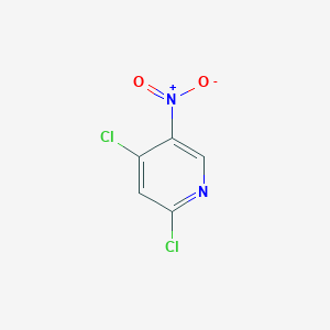 molecular formula C5H2Cl2N2O2 B033049 2,4-Dichloro-5-nitropyridine CAS No. 4487-56-3