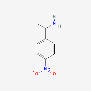 molecular formula C8H10N2O2 B3304936 1-(4-Nitrophenyl)ethanamine CAS No. 92203-66-2