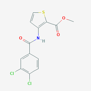 Methyl 3-[(3,4-dichlorobenzoyl)amino]-2-thiophenecarboxylate