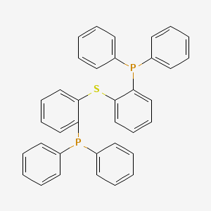 molecular formula C36H28P2S B3305308 Phosphine, 1,1'-(thiodi-2,1-phenylene)bis[1,1-diphenyl- CAS No. 923039-20-7