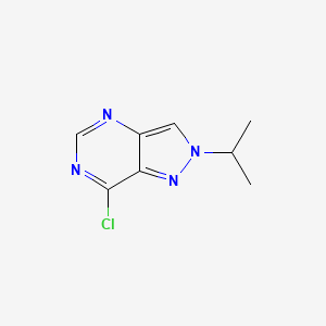 7-Chloro-2-isopropyl-2H-pyrazolo[4,3-d]pyrimidine