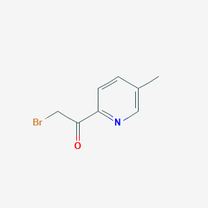molecular formula C8H8BrNO B3305750 2-Bromo-1-(5-methylpyridin-2-yl)ethanone CAS No. 923956-37-0
