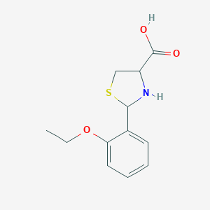 2-(2-Ethoxyphenyl)-1,3-thiazolidine-4-carboxylic acid