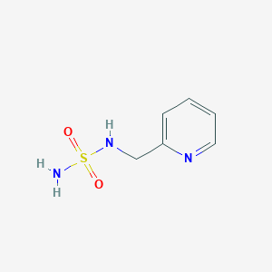 molecular formula C6H9N3O2S B3305824 N-(吡啶-2-基甲基)磺酰胺 CAS No. 924307-96-0