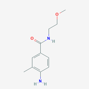 4-Amino-N-(2-methoxyethyl)-3-methylbenzamide