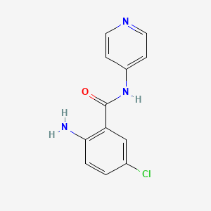 2-amino-5-chloro-N-(pyridin-4-yl)benzamide