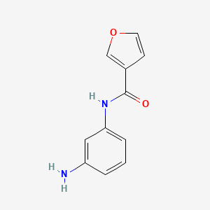 N-(3-aminophenyl)furan-3-carboxamide