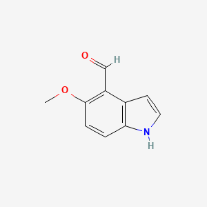 5-methoxy-1H-indole-4-carbaldehyde