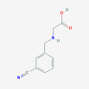 molecular formula C10H10N2O2 B3306296 (3-Cyano-benzylamino)-acetic acid CAS No. 926252-79-1