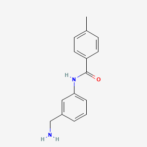 N-[3-(aminomethyl)phenyl]-4-methylbenzamide