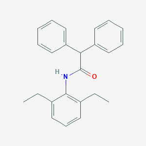 molecular formula C24H25NO B330642 N-(2,6-diethylphenyl)-2,2-diphenylacetamide 