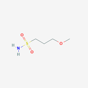 molecular formula C4H11NO3S B3306421 3-Methoxypropane-1-sulfonamide CAS No. 926295-50-3