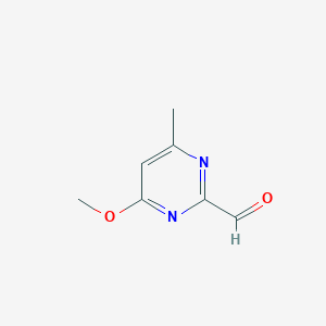 4-Methoxy-6-methylpyrimidine-2-carbaldehyde