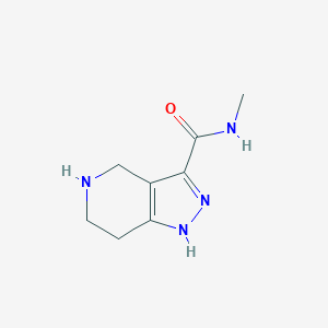 N-Methyl-4,5,6,7-tetrahydro-2H-pyrazolo[4,3-c]pyridine-3-carboxamide