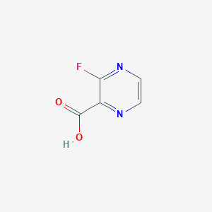 molecular formula C5H3FN2O2 B3306647 3-氟吡嗪-2-羧酸 CAS No. 929022-78-6