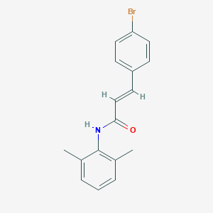 molecular formula C17H16BrNO B330676 3-(4-bromophenyl)-N-(2,6-dimethylphenyl)acrylamide 