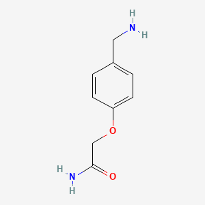 2-[4-(Aminomethyl)phenoxy]acetamide