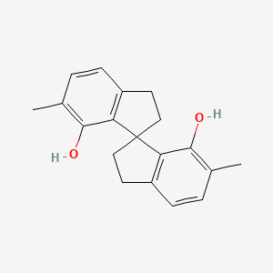 6,6'-Dimethyl-2,2',3,3'-tetrahydro-1,1'-spirobi[indene]-7,7'-diol