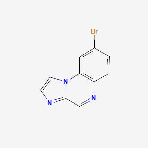 molecular formula C10H6BrN3 B3307216 8-Bromoimidazo[1,2-a]quinoxaline CAS No. 932368-55-3