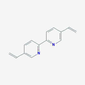 molecular formula C14H12N2 B3307227 5,5'-Divinyl-2,2'-bipyridine CAS No. 932396-96-8