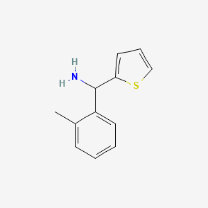 1-(2-Methylphenyl)-1-(2-thienyl)methanamine