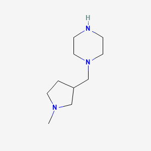 Piperazine, 1-[(1-methyl-3-pyrrolidinyl)methyl]-