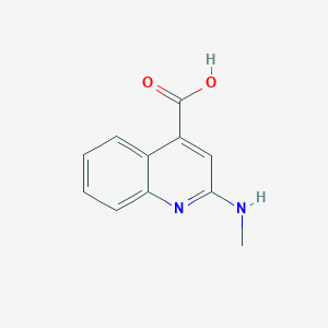 molecular formula C11H10N2O2 B3307707 2-(Methylamino)quinoline-4-carboxylic acid CAS No. 933728-83-7