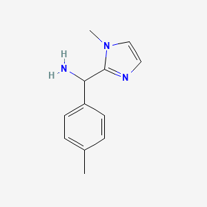 C-(1-Methyl-1H-imidazol-2-yl)-C-p-tolyl-methylamine