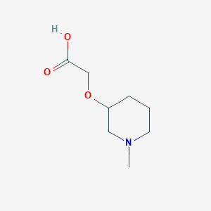 (1-Methyl-piperidin-3-yloxy)-acetic acid