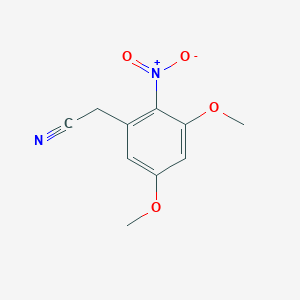 2-(3,5-Dimethoxy-2-nitrophenyl)acetonitrile