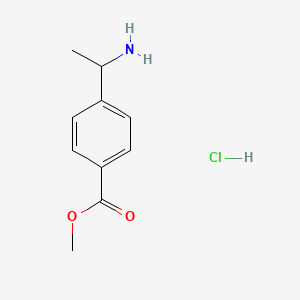Methyl 4-(1-aminoethyl)benzoate hydrochloride
