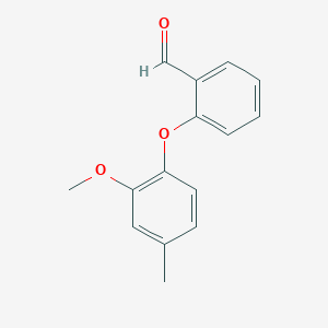 2-(2-Methoxy-4-methylphenoxy)benzaldehyde