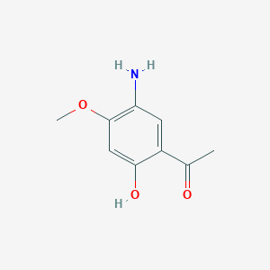1-(5-Amino-2-hydroxy-4-methoxyphenyl)ethanone