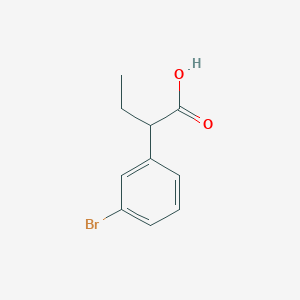 2-(3-Bromophenyl)butanoic acid