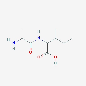 molecular formula C9H18N2O3 B3307912 dl-Alanyl-dl-isoleucine CAS No. 935399-25-0