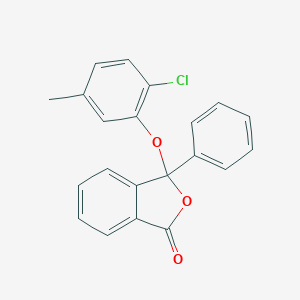 molecular formula C21H15ClO3 B330802 3-(2-chloro-5-methylphenoxy)-3-phenyl-2-benzofuran-1(3H)-one 