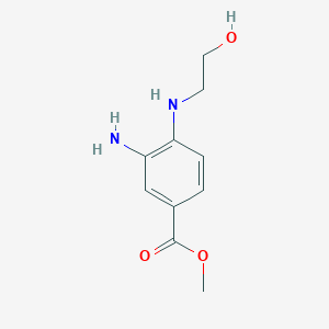 Methyl 3-amino-4-((2-hydroxyethyl)amino)benzoate
