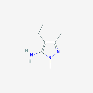 4-Ethyl-2,5-dimethyl-2H-pyrazol-3-ylamine