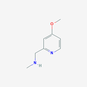 1-(4-Methoxypyridin-2-YL)-N-methylmethanamine