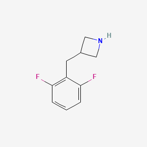 3-[(2,6-Difluorophenyl)methyl]azetidine