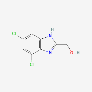 (4,6-Dichloro-1H-1,3-benzodiazol-2-yl)methanol
